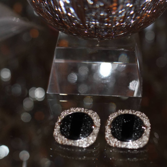 JUDY LEE Silver Clip On Earrings - Picture 2 of 3